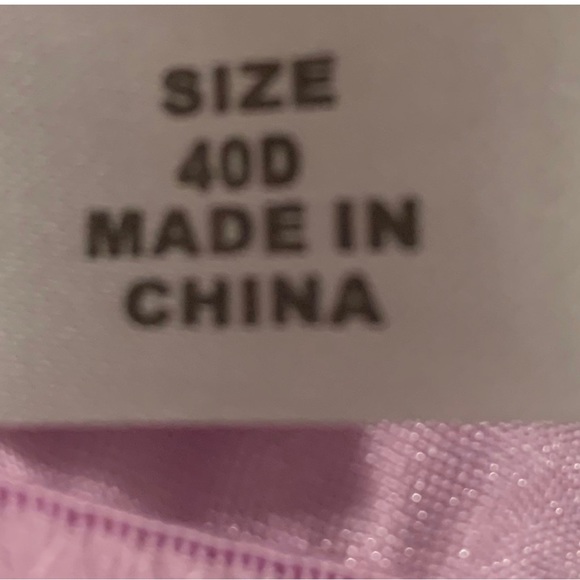 Fashion Bug Lavender Bra - Picture 5 of 5